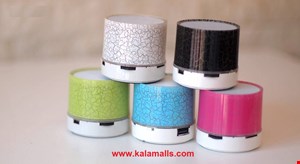   اسپیکر بلوتوثی قابل حمل طرح Stone چراغ دار 