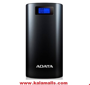  شارژر همراه ای دیتا مدل P20000D ظرفیت 20000 میلی آمپر ساعت adata p20000 