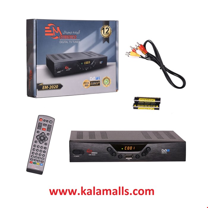  گیرنده دیجیتال امیننس مدل DVB-T2 EM-2020 
